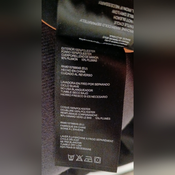 Orolay Black Puffer Winter Coat - Picture 15 of 16